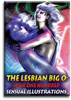 Lesbian Big O: Over 100 sensual illustrations