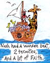 Noah had a wooden boat Ecard