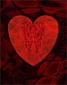 Velvet Heart Free Art Ecard