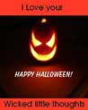 Free Evil Pumpkin Halloween Ecards