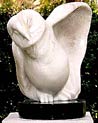 Free owl Sculpture Ecard