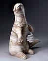 Free Otter Sculpture Ecard