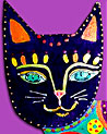 The Cat's Meow free art Ecard
