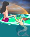 Impossible Love free Lesbian Mermaid Ecard
