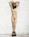Madonna Nude woman BDSM Ecard 