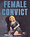 Female Convict Ecard 1950s Pulp Fiction Book Cover 