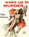 Wake Up To Murder Ecard 1950s Pulp Fiction Book Cover 