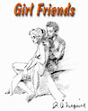 Girl Friends 1950s Pulp Fiction Lesbian Book Cover Ecard