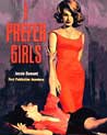 I Prefer Girls 1950s Pulp Fiction Lesbian Book Cover Ecard