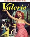 Valerie 1950s Pulp Fiction Lesbian Book Cover Ecard