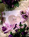 Purple flowers ecard