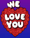 We Love You Valentine Ecard