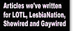 Lesbian Articles
